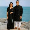 Eid Special Couple Sharee Panjabi Combo