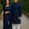 Eid Special Couple Sharee Panjabi Combo