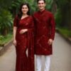 Eid Special Couple Sharee Panjabi Combo