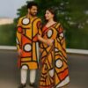 Eid Special Couple Sharee Panjabi Combo