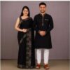 Eid Special Couple Sharee Panjabi Combo