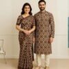 Eid Special Couple Sharee Panjabi Combo