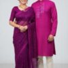 Premium Sharee Panjabi Couple Dress