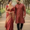Sharee Panjabi Couple Dress
