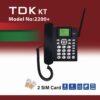 TDK KT2200+ GSM Dual SIM Corded Hom