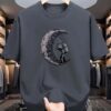 Drop Shoulder Tshirt with DTF Print
