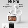 E9 Pro Touch AirPods with LED Display ? ANC & ENC Supported | Smart App Version