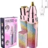 Rechargeable 2 in 1 Eyebrows and Facial Hair Remover