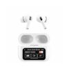 A9 Pro TWS Wireless Earbuds with Smart Display & Ambient Sound Mode ? White