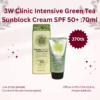 3W Clinic Intensive Green Tea Sunblock Cream SPF 50+PA+++