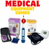 Medical equipment combo pack