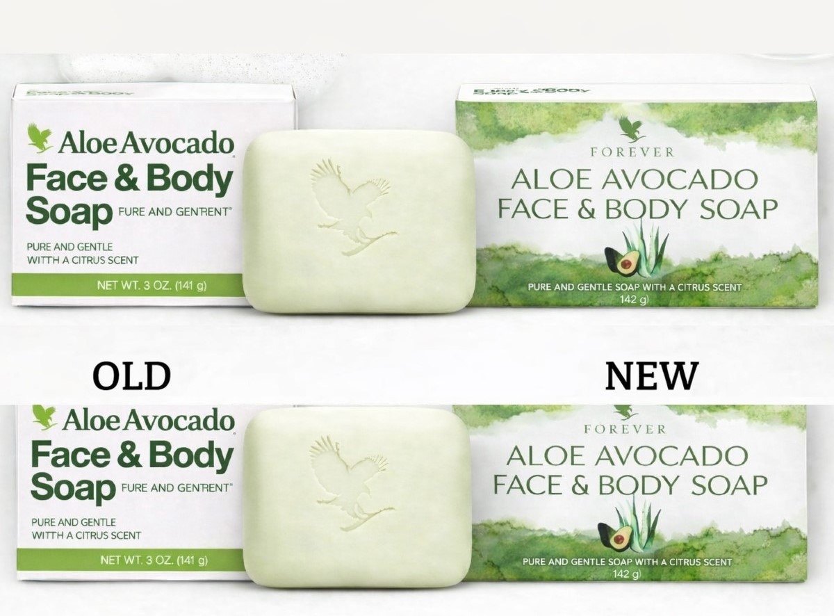 Forever Aloe Avocado Face and Body Soap