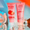 Cavier Beauty Oil Clear Cleansing Foam in Strawberry scent. #10221 #980