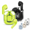 Ultrapods Pro TWS Earbud, Bluetooth Earbuds with Display, Transparent Design